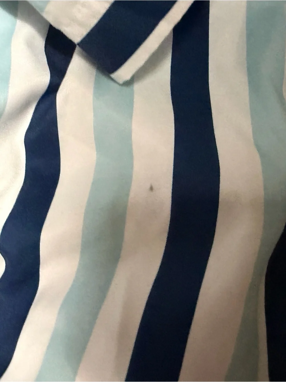 1901 Navy & Light Blue Striped Swim Shorts